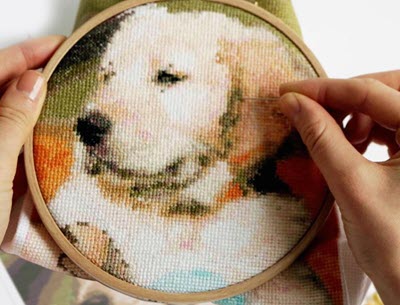 Cross Stitched Picture: Created From A Favorite Photo – Review