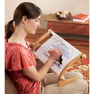embroidery lap frame