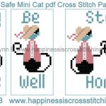 cat cross stitch pattern